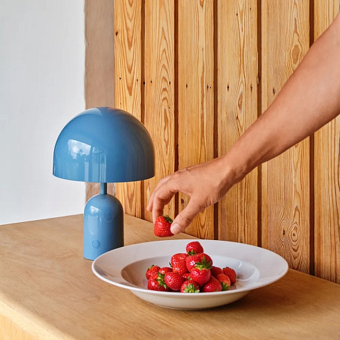 Настольная лампа Tom Dixon Bell Baby Blue LED Bell BEP01BEUN