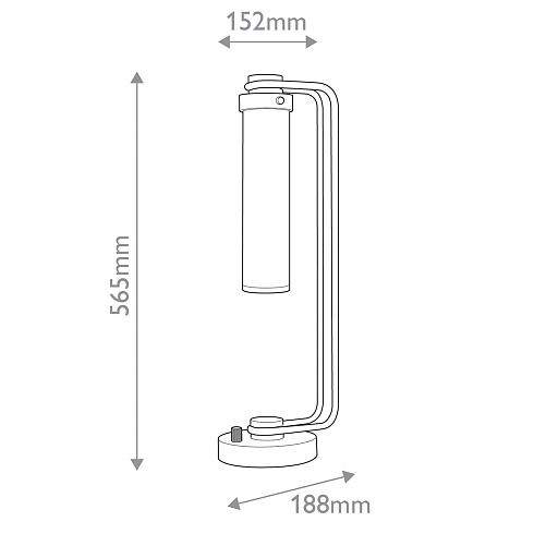 Настольные лампы Alora QN-WYNWOOD-TL-VBS 