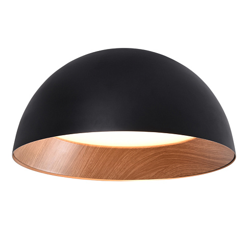 Потолочный светильник Delight Collection C0207-600A Black and Wood 020 C0207-600A black/wood