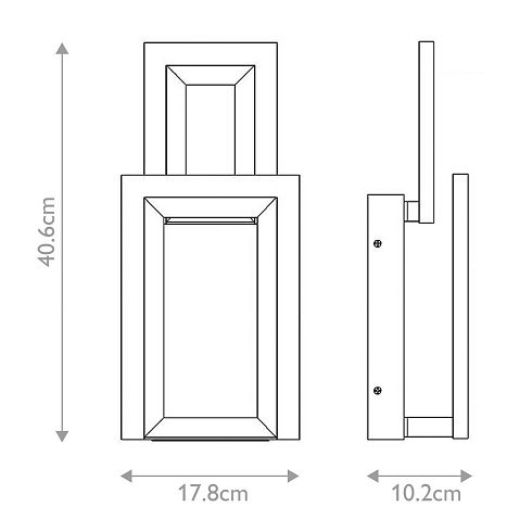 Настенные светильники Eurofase QN-INIZIO-1W-BG 