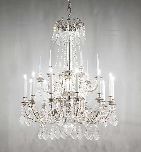 Люстра Arizzi 782/12 Antique silver plate 782