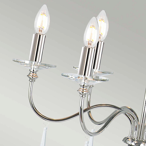 Люстра Elstead Lighting FP6-POL-NICKEL Finsbury Park FP6 POL NICKEL