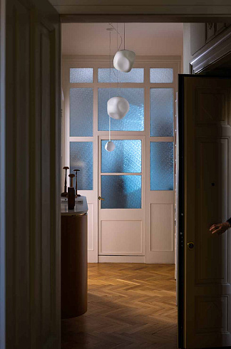 Подвесной светильник Foscarini Hoba large white Hoba FN3250S1E0-10E30