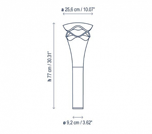 Уличный светильник Bover Cornet B/77 Cornet 3400440027