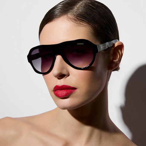 Солнцезащитные очки Seletti FLORIDA - Black Gradient SELETTI X OKKIA OKS04-BB