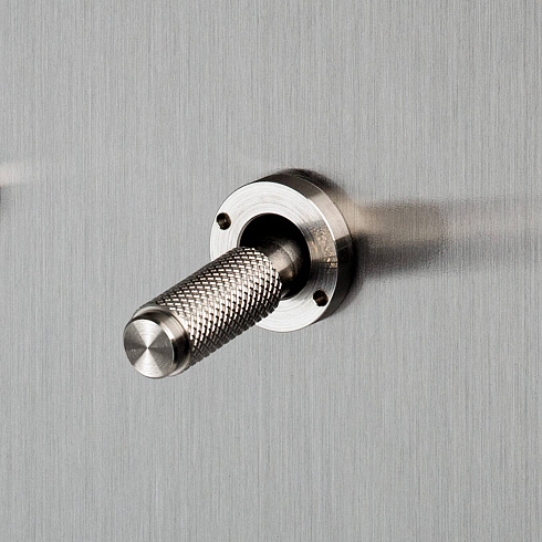 Выключатель Buster and Punch 1G / Cross / With B+P logo / Steel Switches CTK-073453