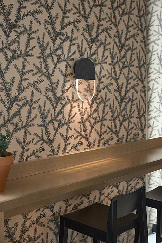 Настенный светильник A-N-D Slab W20 Black 3000K  Slab SLA-W20-W-BLK-30