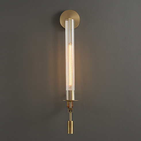 Настенный светильник Delight Collection 88043W brass Wall lamp