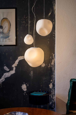 Подвесной светильник Foscarini Hoba large white Hoba FN3250S1E0-10E30