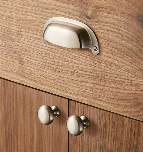 Ручка-кнопка Rejuvenation Massey d.3.2 Polished Chrome Massey 2441857 (C100242)