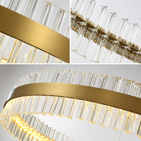 Люстра Delight Collection D8532P/R800 gold Saturno