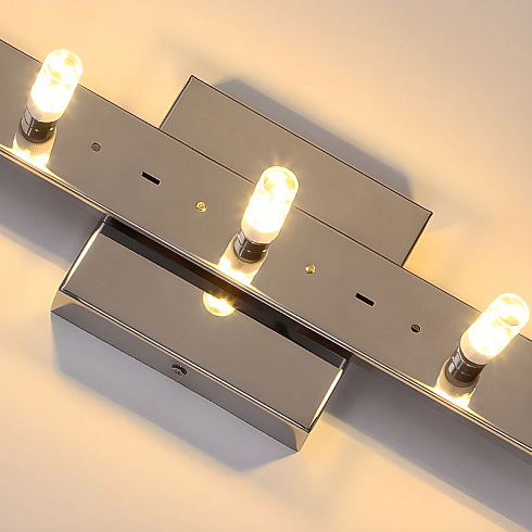 Настенный светильник Delight Collection A06W/4 silver/clear Wall lamp