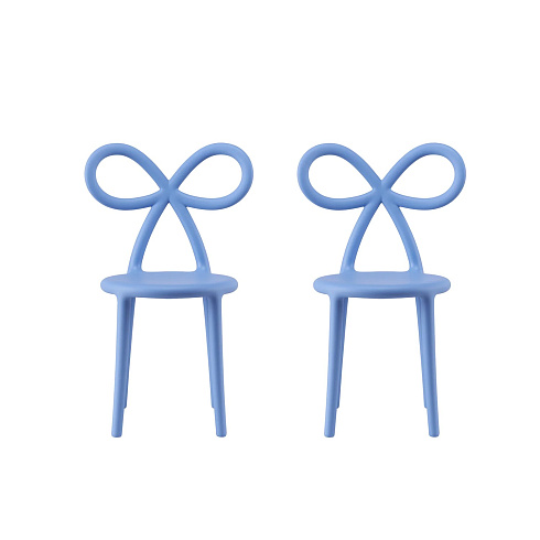 Детский стул Qeeboo Ribbon Baby light blue set of 2 Ribbon 81001LB-O