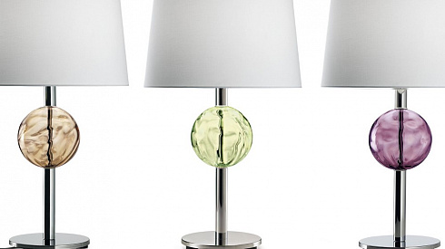 Настольная лампа Barovier & Toso 5576 Marta 5576/VI/CL/BB Настольная лампа Barovier & Toso 5576 Marta 5576/VI/CL/BB