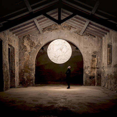 Подвесной светильник Davide Groppi Moon 80 Moon 1A2840000.00.00