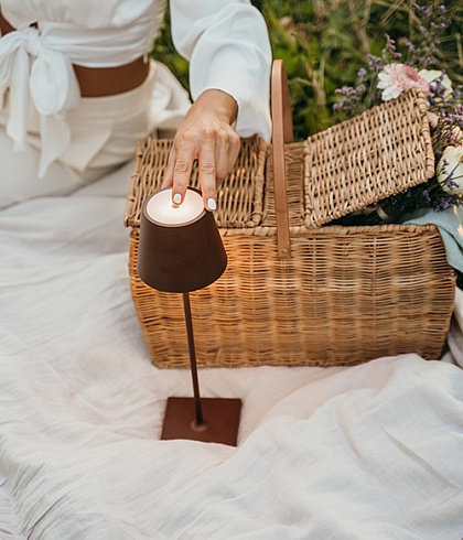 Настольная лампа Zafferano Poldina Pro Gold Tavolo Leaf  Poldina LD0340BFO