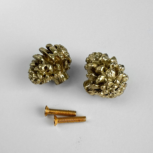 Ручка-кнопка Delight Collection MOS005 brass MOS001