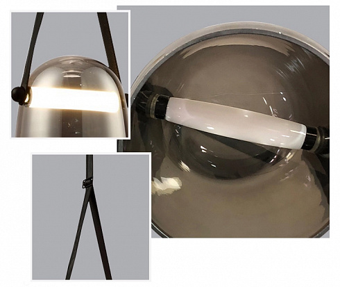 Подвесной светильник Delight Collection 6003P smoky Lavo