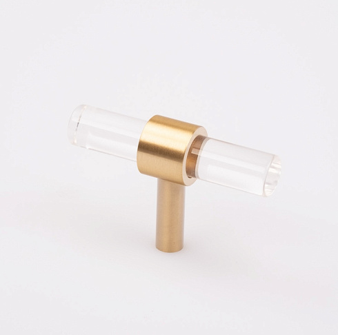 Ручка-кнопка Delight Collection Crystal Crystal PC0090-T55