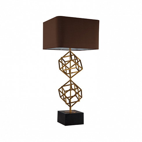 Настольная лампа Delight Collection Matrix 1 brass Table lamp KM0282T-1 brass