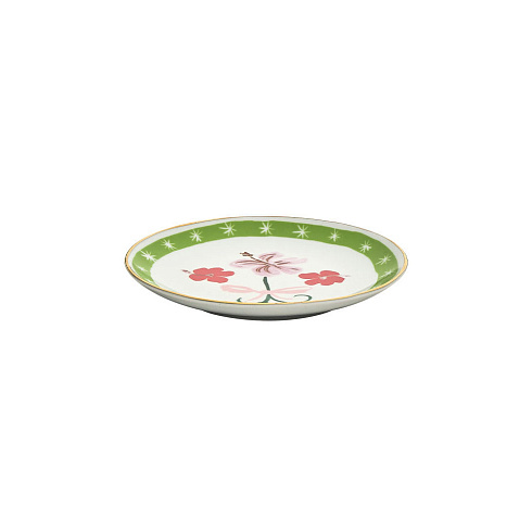 Десертная тарелка Bitossi Home Fiore fiocco Con Amore FTB02151