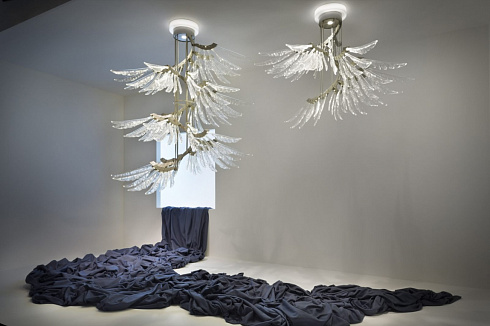 Подвесной светильник Barovier & Toso 7248 Angel 7248/CC/VM