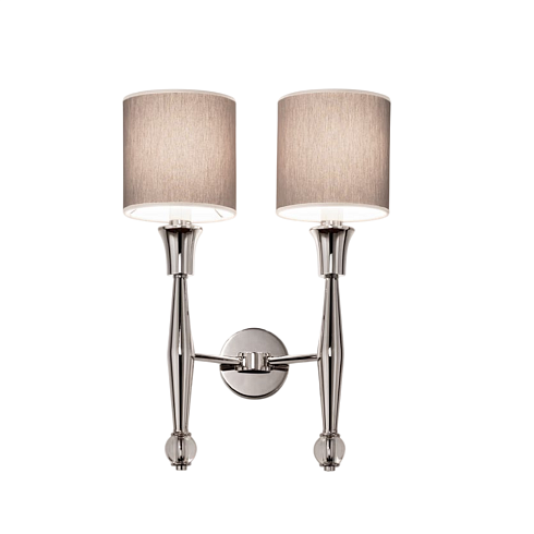 Настенный светильник Arizzi 2080/2/AP Polished Nickel 2080