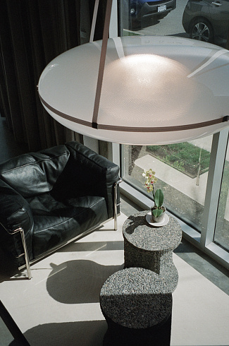 Подвесной светильник A-N-D Iris A/A 60 Silver   Iris RI-60-A-A-SLV