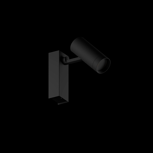 Настенный/Потолочный светильник Davide Groppi D11 Matt Black 3000K TRIAC/IGBT Lens 50° D 1A6280400.30.02