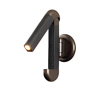 Picchio Bronze-nickel / Coffee leather с встроенным драйвером