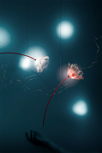 Подвесной светильник Slamp Poppy 14 Poppy POPSL00PRR03SLD000EU