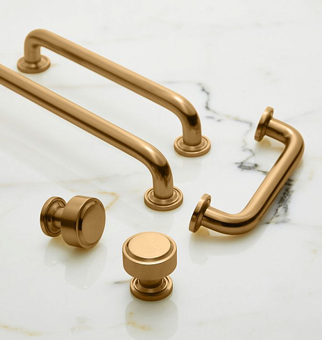 Ручка для бытовой техники Rejuvenation Ansel L30.5cm Aged Brass Ansel 6448907