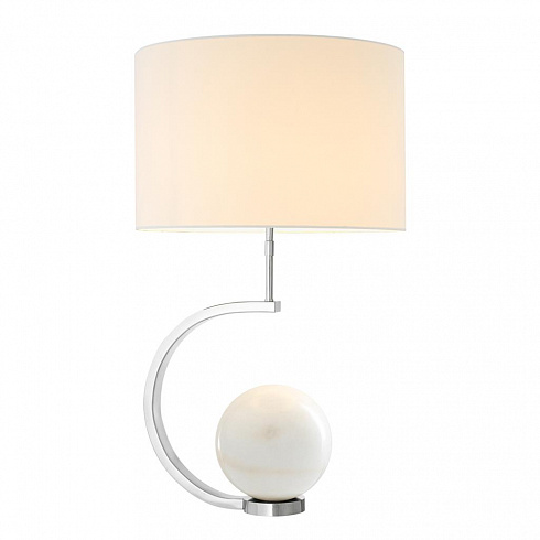 Настольная лампа Delight Collection Luigi nickel Table Lamp KM0762T-1 nickel