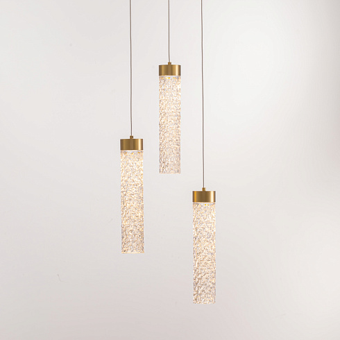Подвесной светильник Delight Collection MD24030028-3A brass/clear MD24030028