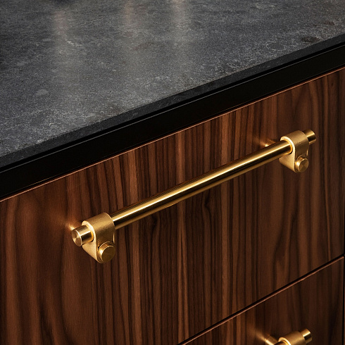 Ручка-скоба Buster and Punch Pull Bar Cast Aged Brass Cast UPB-052513