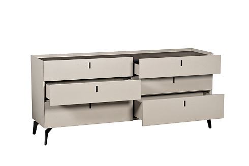 Комод светлый см Garda Decor 77IP-CH817/1 