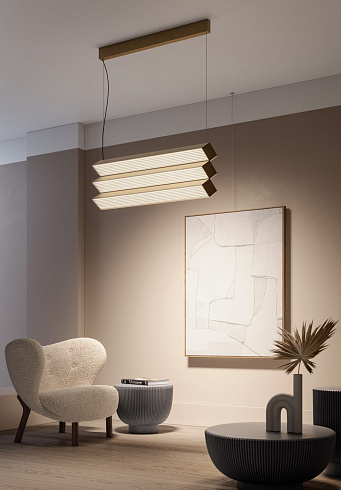 Подвесной светильник Contardi Stick Trio golden nickel Stick ACAM.004528