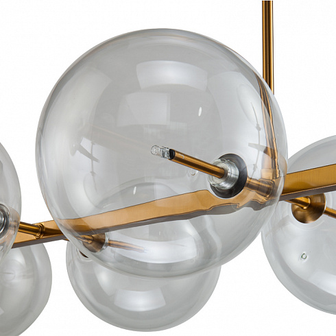 Люстра Delight Collection Globe Mobile 10L Globe Mobile KG0965P-10L brass