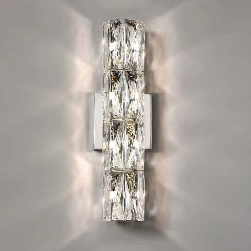 Настенный светильник Delight Collection A06W/4 silver/clear Wall lamp