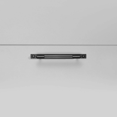Ручка-скоба Buster and Punch Pull Bar Plate Linear Small Black Linear GPB-02303