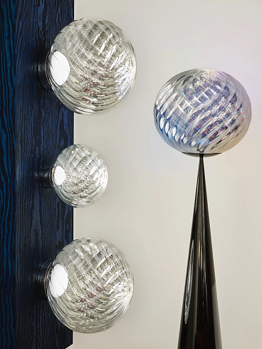 Настенный/Потолочный светильник Tom Dixon Whirl Silver LED Whirl WHS01CH-WEUM1