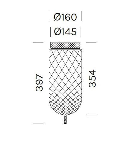 Потолочный светильник Olev Curuba PL Curuba 2614