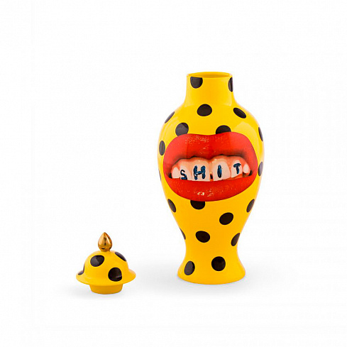 Ваза Seletti Shit Toiletpaper Vase 09791