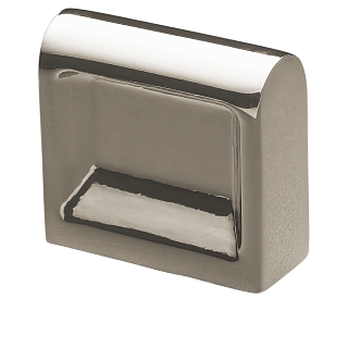 Modern d2.5cm Polished Nickel 