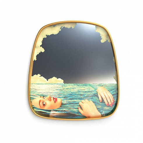 Зеркало Seletti Sea Girl Toiletpaper Mirror 17043