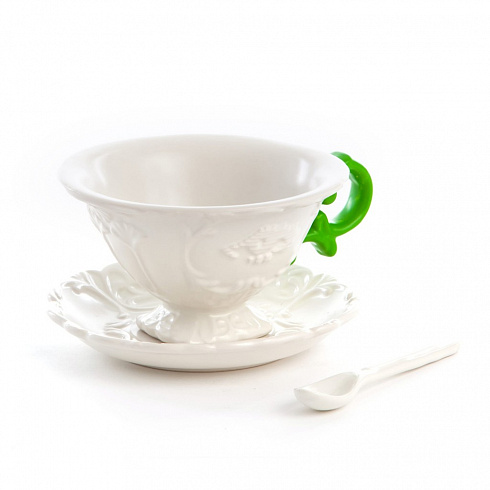 Чайная пара Seletti I-Tea Green I-Wares 09858 VER