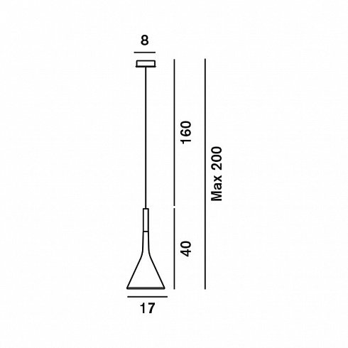 Подвесной светильник Foscarini Aplomb GU10 Grey Aplomb FN195007L-3_25