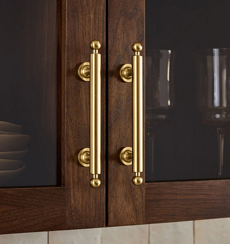 Ручка-скоба Rejuvenation Naomi L.10.2 Polished Nickel Naomi 7895497