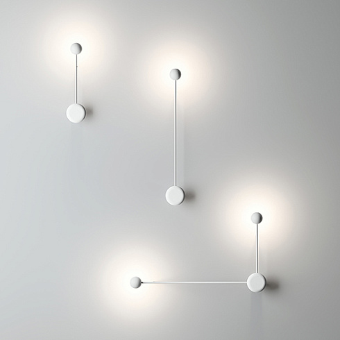 Настенный светильник Vibia Pin 1692 Cream Pin 169258/10