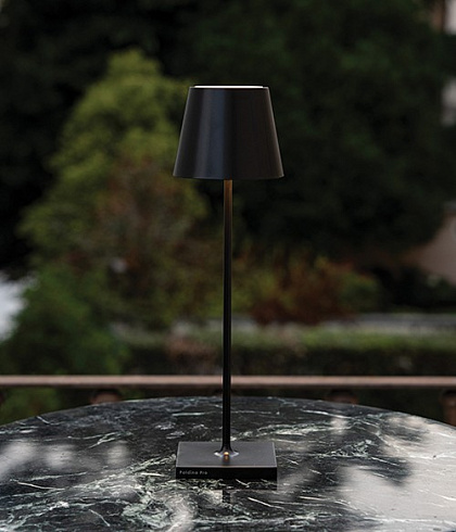 Настольная лампа Zafferano Poldina Black Poldina LD0340D3
